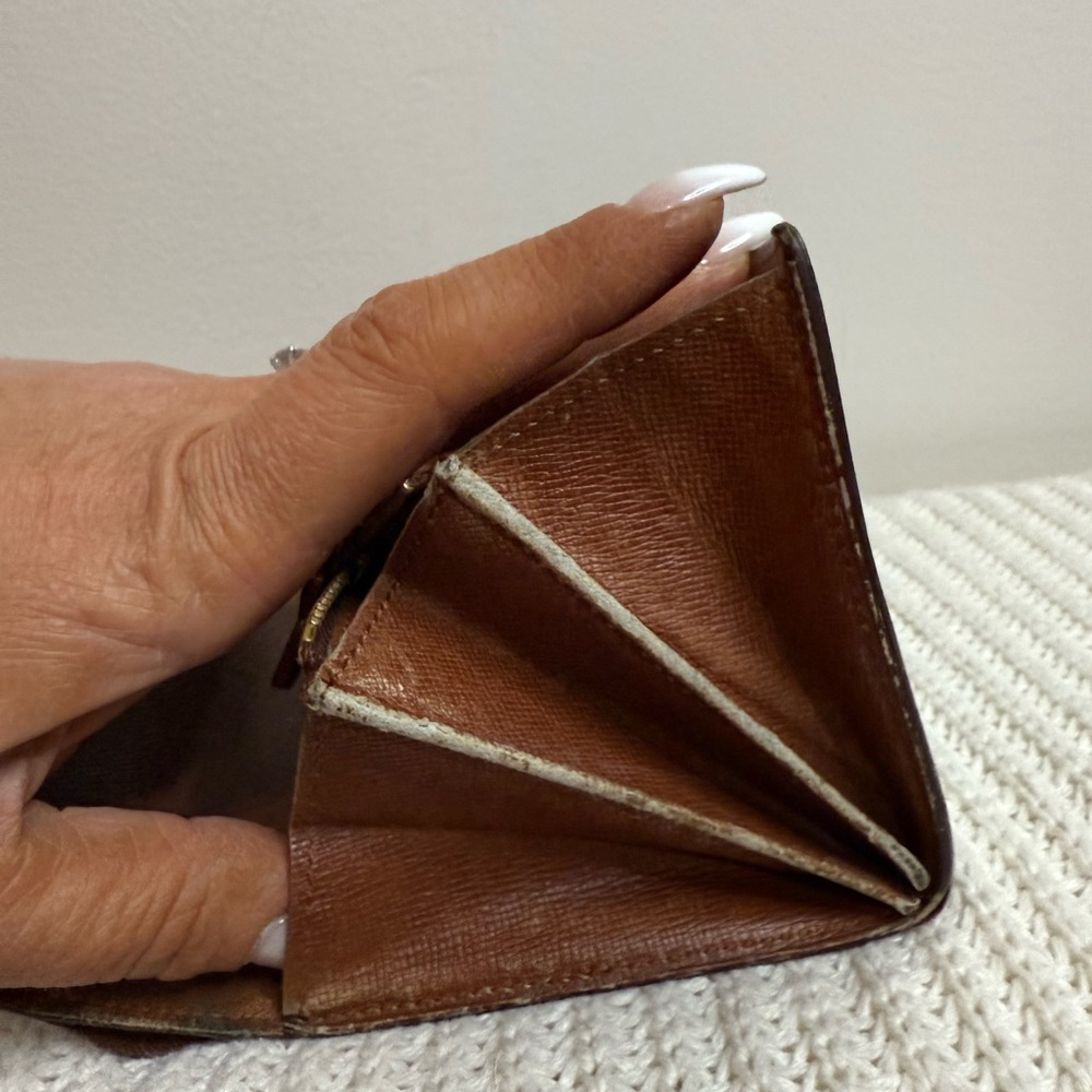 Louis Vuitton vintage Monogram Continental Wallet - Brown (project) - Picture 12 of 14